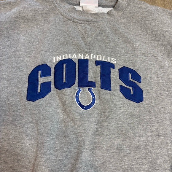Indianapolis Colts NFL Gray Sweatshirt - Picture 5 of 5